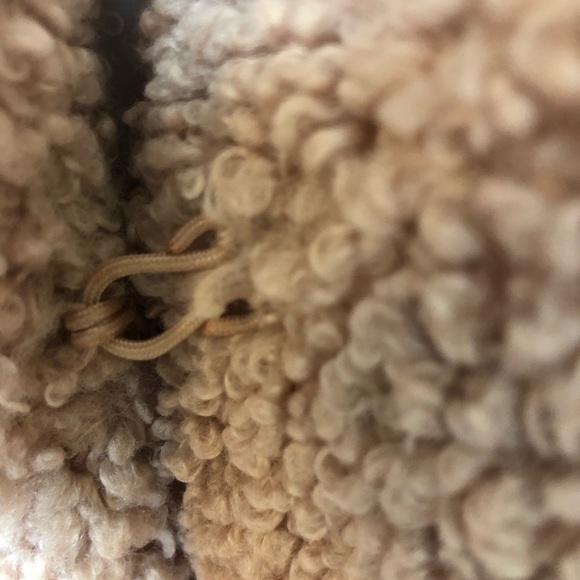 Halogen Blush Shearling Jacket Size Small - Picture 11 of 13